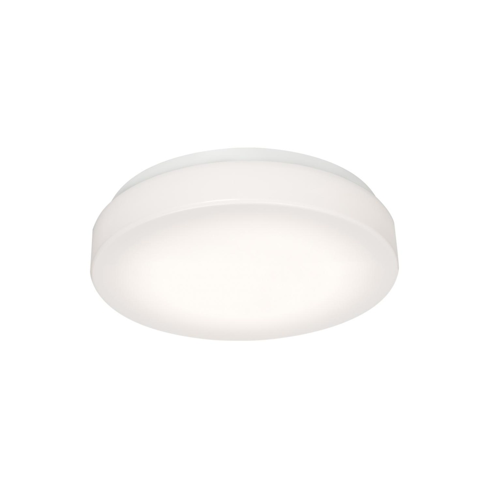 Cirrus 19'' LED Flush, 120-277V, 34W, 5 CCT, WH, BB