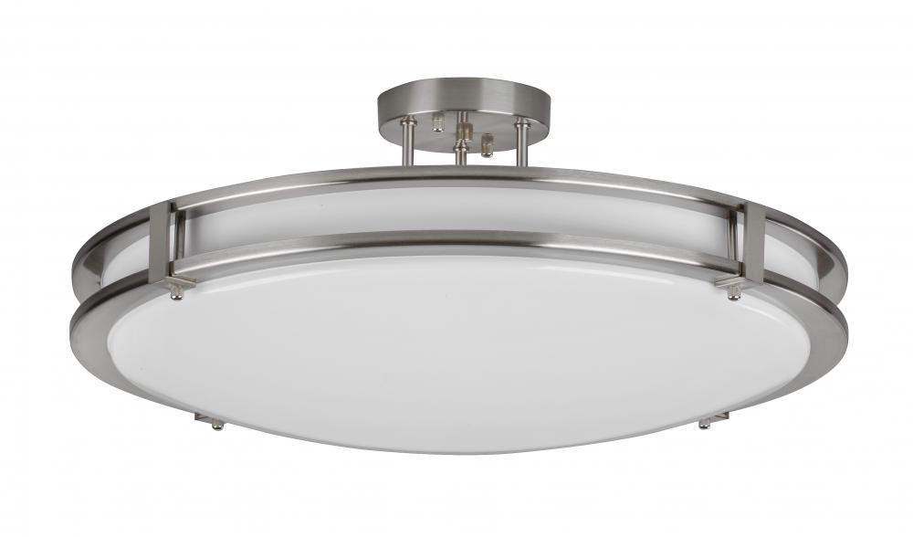 Carlisle 24" LED Semi-Flush