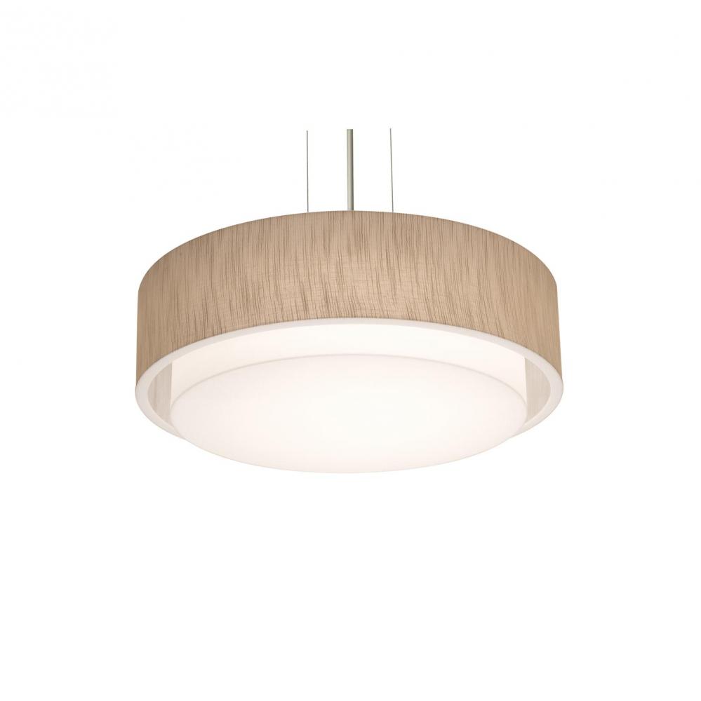 Sanibel 18'' Med Base Pendant - SN and JT