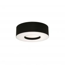 AFX Lighting, Inc. MCF1524MB-BK - Montclair 15'' Med Base Flush Mount - BK w/ BK