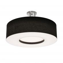 AFX Lighting, Inc. MCF2432L5AJUD-BKSF - Montclair 24'' LED Ceiling,120-277V,5 CCT,SN w/ BK