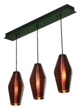 AFX Lighting, Inc. MLAP13CPLNR3 - Mila 3 Light Linear Pendant