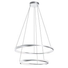 AFX Lighting, Inc. OBRP2432LAJUDSN - Oberon 32'' Double LED Pendant 120-277V 50W 5CCT SN