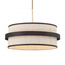 Minka-Lavery 3686-886 - Harbor Wrap 28" 6-Light Pendant