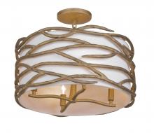Minka-Lavery 3715-788 - Branch Reality - 4 Light Semi Flush