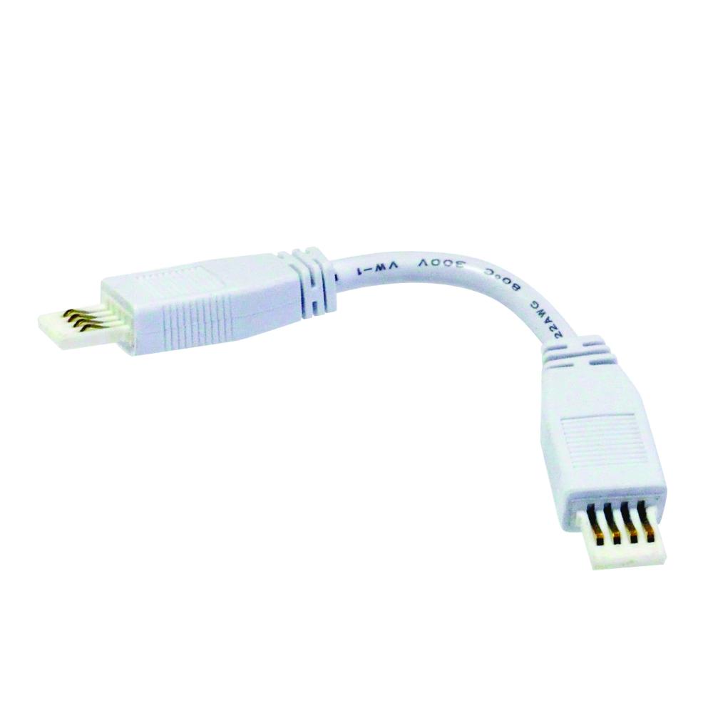 24" Flex Interconnection Cable for Lightbar Silk, White
