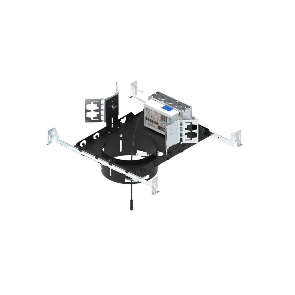 6" Sapphire III Non-IC New Construction Housing w/ Remote Test Switch EM Driver, 11W / 900lm,