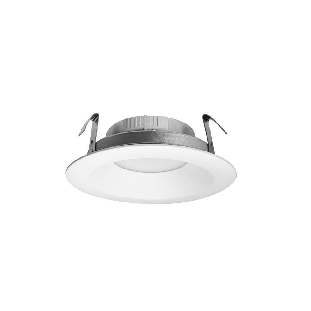 6" Contractor Series LED Retrofit Reflector with Selectable CCT, Matte Powder White (12-Pack)