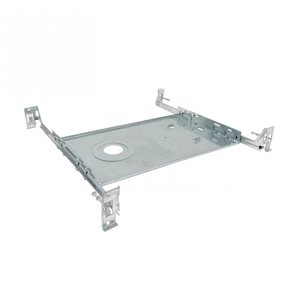 Universal New Construction Frame-In for 1", 2" and 4" Can-less Downlights