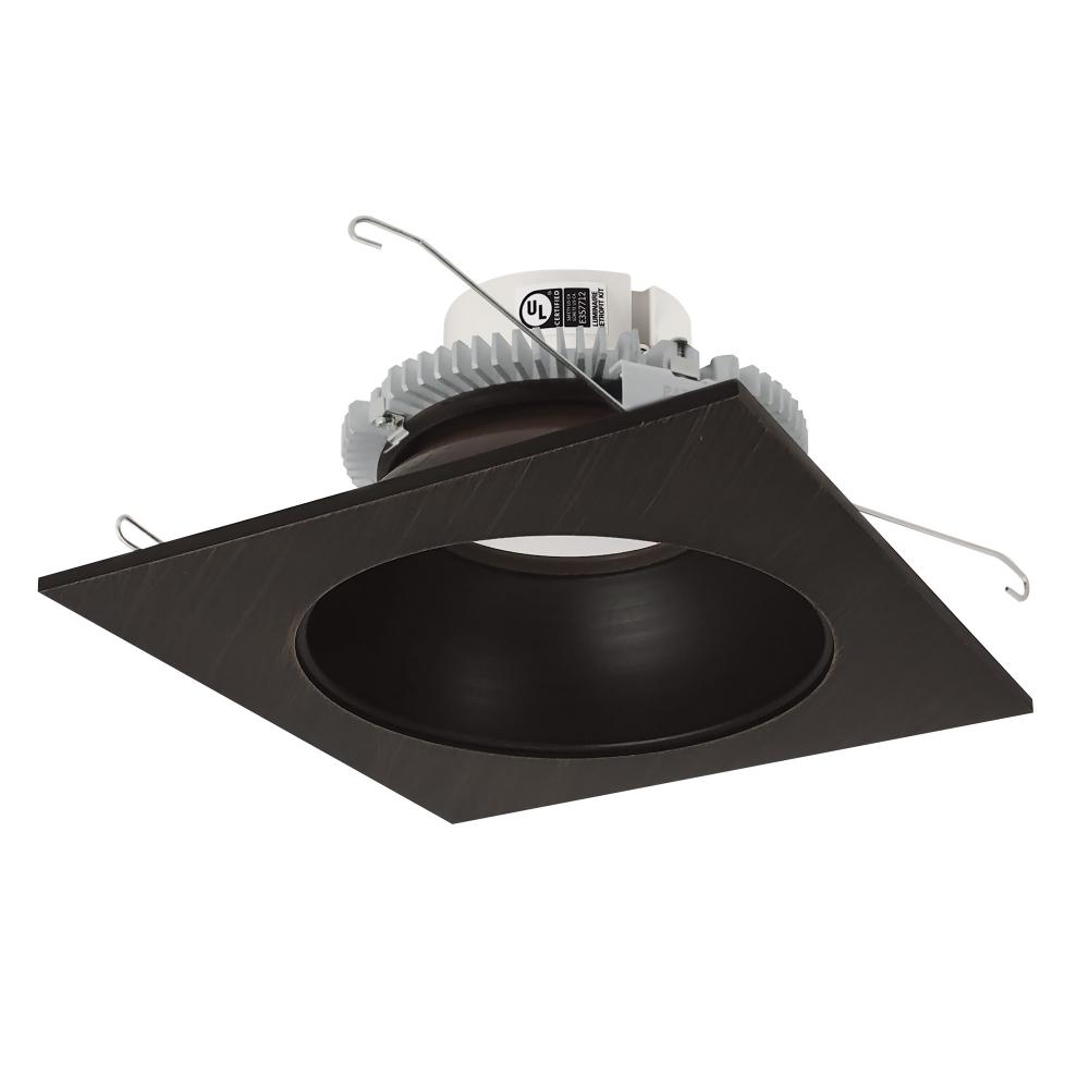 6" Cobalt Click Square Retrofit Reflector with Round Aperture, 1000lm / 13.5W, Selectable CCT,