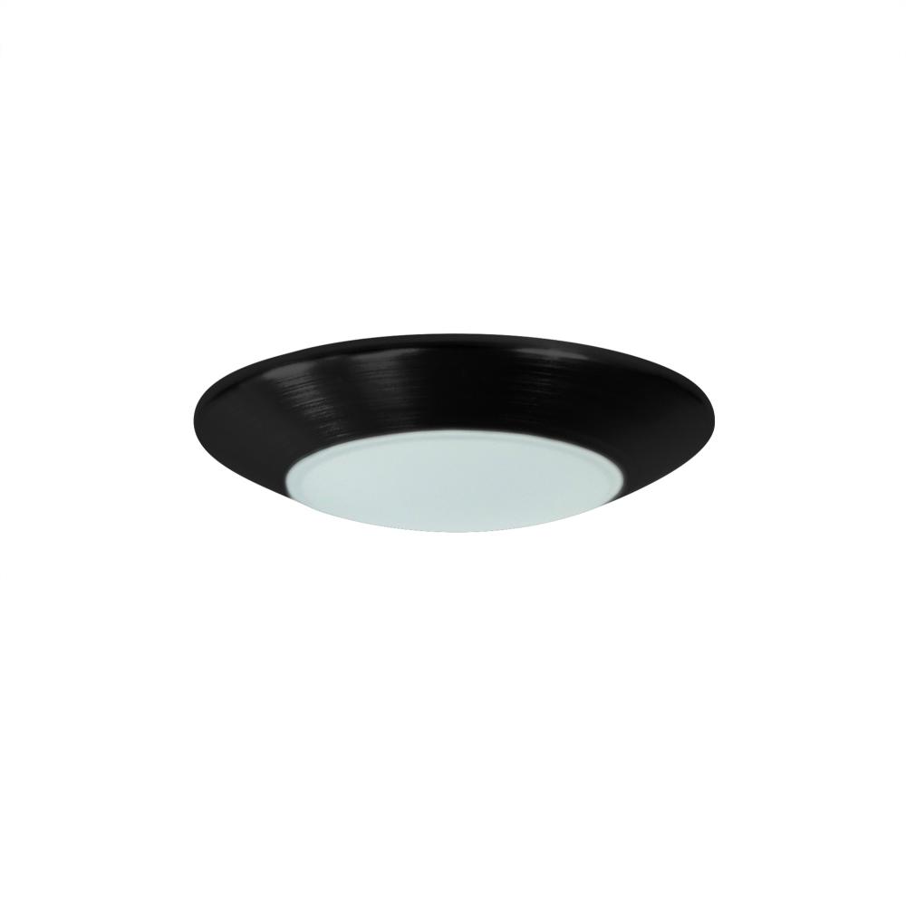 4" AC Opal LED Surface Mount, 700lm / 10.5W, 2700K, White finish