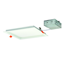 Nora NFLIN-S81535WWLE3 - 8" FLIN Square Recessed LED, 1400lm, 3500K, 20W, 120V Triac/ELV Dimming, White