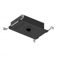 Nora NHAP-3R05L42725DT - 3" Apollo Round Non-IC Airtight New Construction Housing w/ 0.5" to 0.875" Ceiling