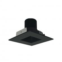Nora NIO-4SNDSQ27XBB/10 - 4" Iolite LED Square Reflector with Square Aperture, 1000lm / 14W, 2700K, Black Reflector /