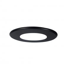Nora NSLIM-4RDTB - Round Face Plate for NSLIM, Black Finish