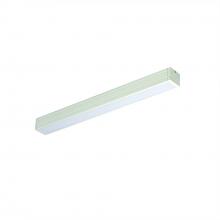 Nora NUD-6824/27W - 24" Bravo FROST LED Linear, 500lm/ft, 13W, 2700K, White Finish