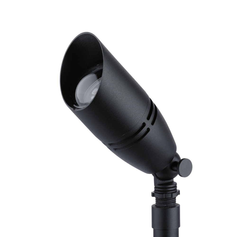 Fixed Socket MR16 Black Brass 12V Drop-In Accent Fixture