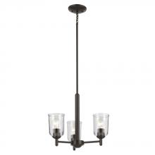 Kichler 43670OZCLR - Mini Chandelier 3Lt
