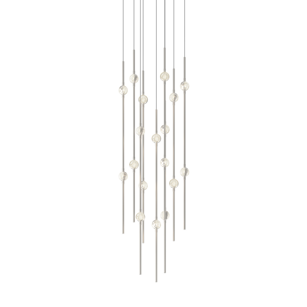 Aries 12" Round LED Pendant w/20' Cords