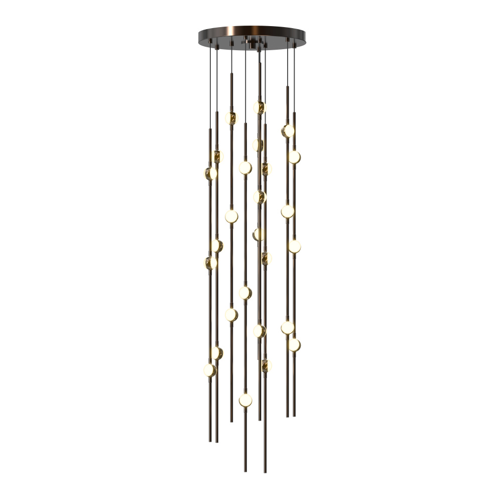 Andromeda Short 12" Round LED Pendant