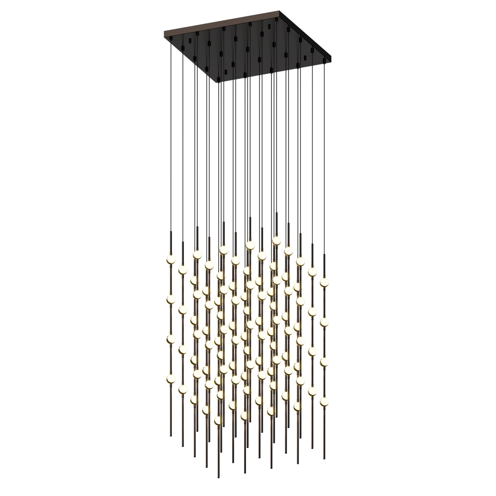 Cosmic Cube 20" LED Pendant (2200K)