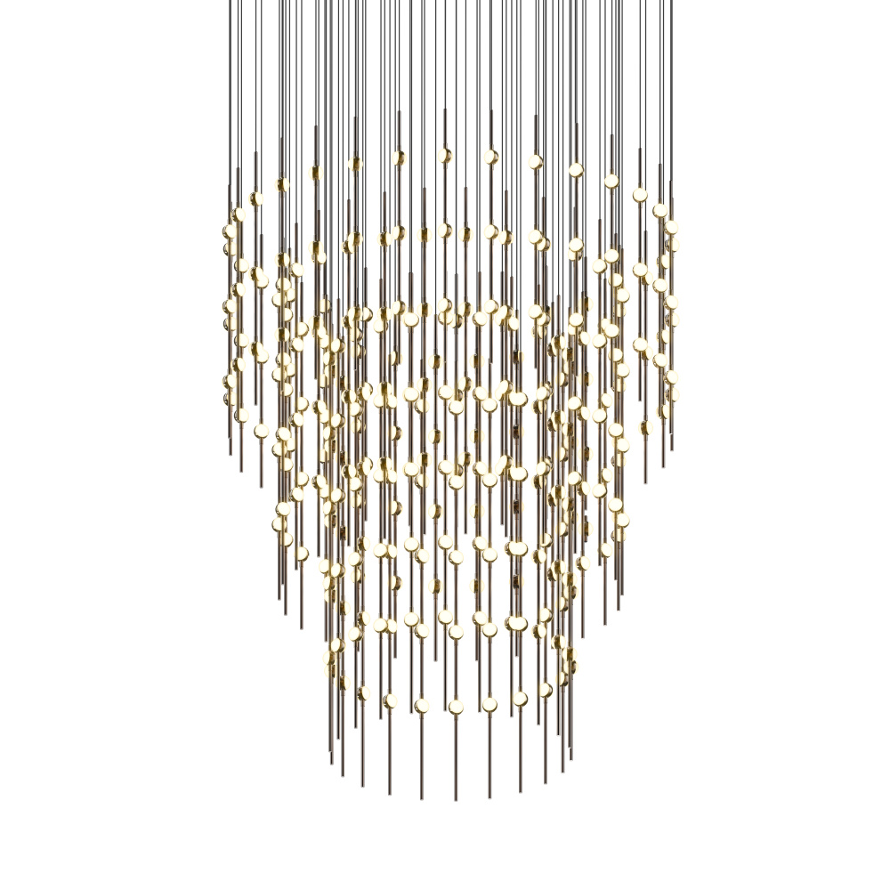 48" Centaurus Pyramid LED Pendant (2700K)