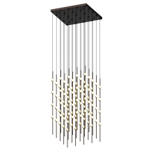 Sonneman 2168.33W-22 - Cosmic Cube 20" LED Pendant (2200K)