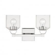 Livex Lighting 16772-05 - 2 Light Polished Chrome Vanity Sconce