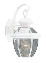 Livex Lighting 2051-03 - 1 Light White Outdoor Wall Lantern