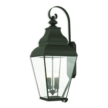Livex Lighting 2596-04 - 4 Light Black Outdoor Wall Lantern