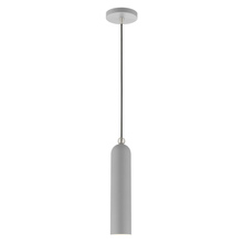 Livex Lighting 46751-80 - 1 Lt  Nordic Gray Pendant