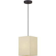 Livex Lighting 52274-07 - 1 Light Bronze Pendant