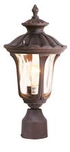 Livex Lighting 7667-58 - 1 Light IB Outdoor Post Lantern