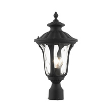 Livex Lighting 7848-14 - 1 Lt Textured Black Outdoor Post Top Lantern
