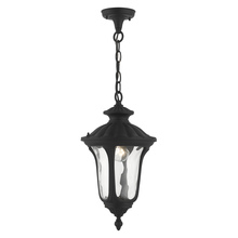 Livex Lighting 7854-14 - 1 Lt Textured Black Outdoor Pendant Lantern