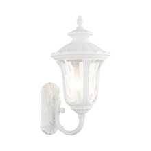 Livex Lighting 7856-13 - 3 Lt Textured White Outdoor Wall Lantern