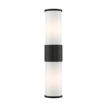 Livex Lighting 79324-14 - 2 Lt Textured Black Outdoor Wall Lantern