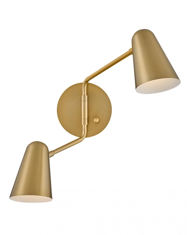 Large Two Light Sconce
