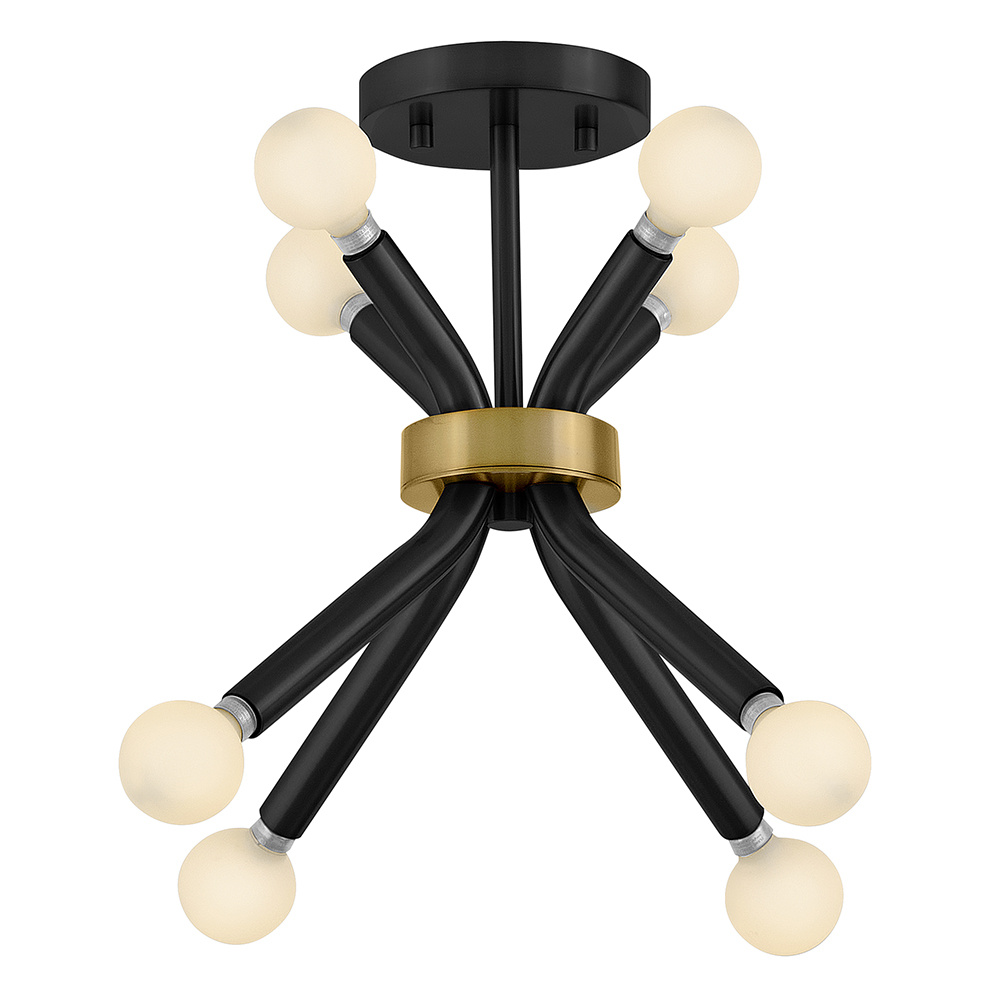 Small Convertible Semi-Flush Mount