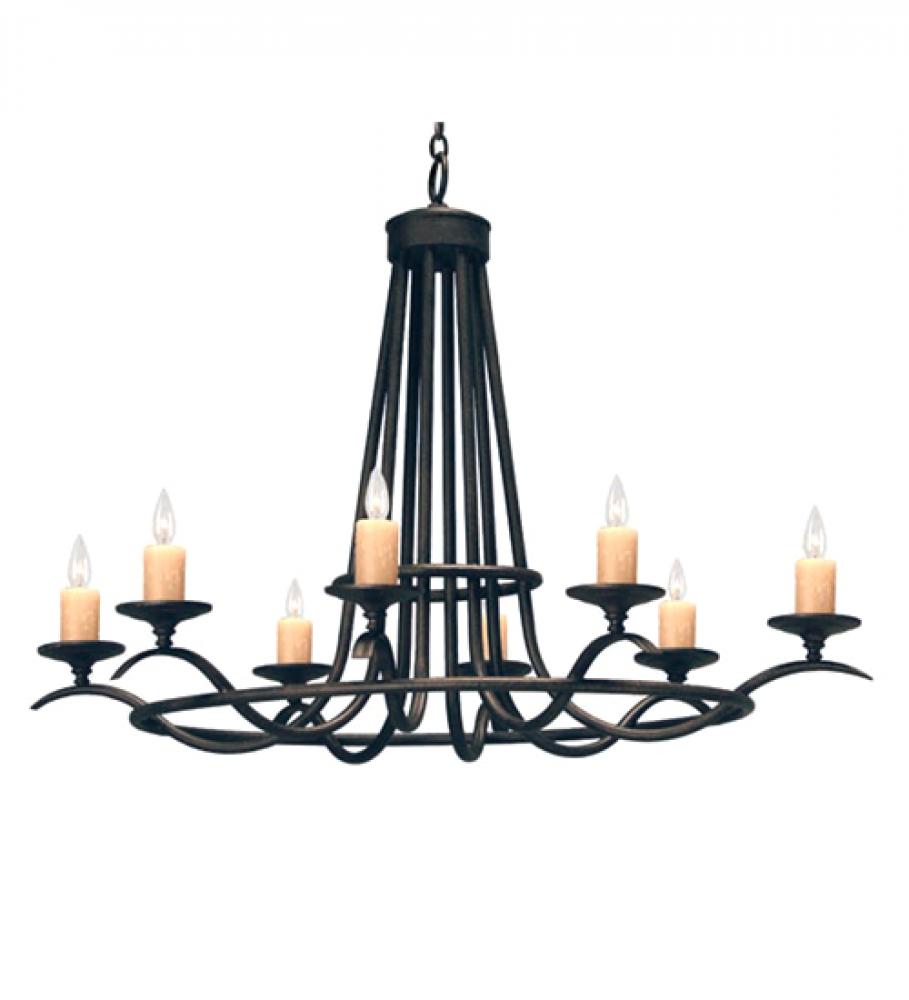 48" Wide Octavia 8 Light Chandelier