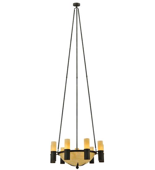 61" Wide Bella Sala 9 Arm Chandelier
