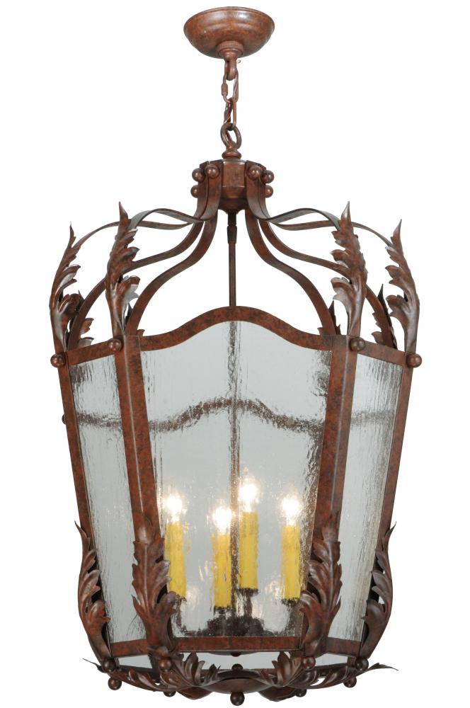 22"W Citadel 4 Light Pendant