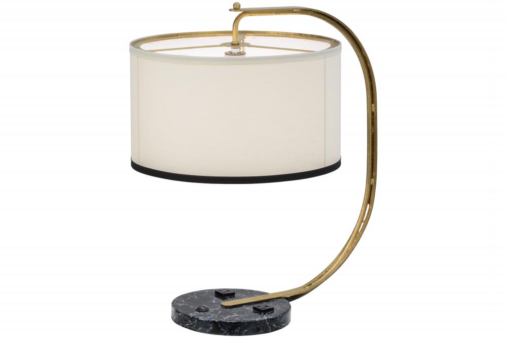 22" High Cilindro Madrona Table Lamp