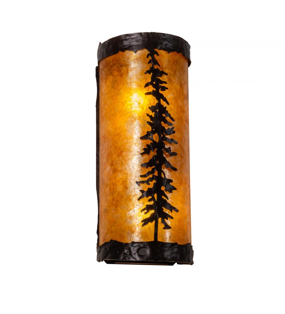 5" Wide Tall Pines Wall Sconce