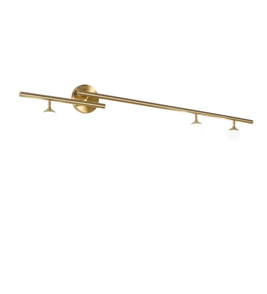 60" Wide Bola 3 Light Wall Sconce