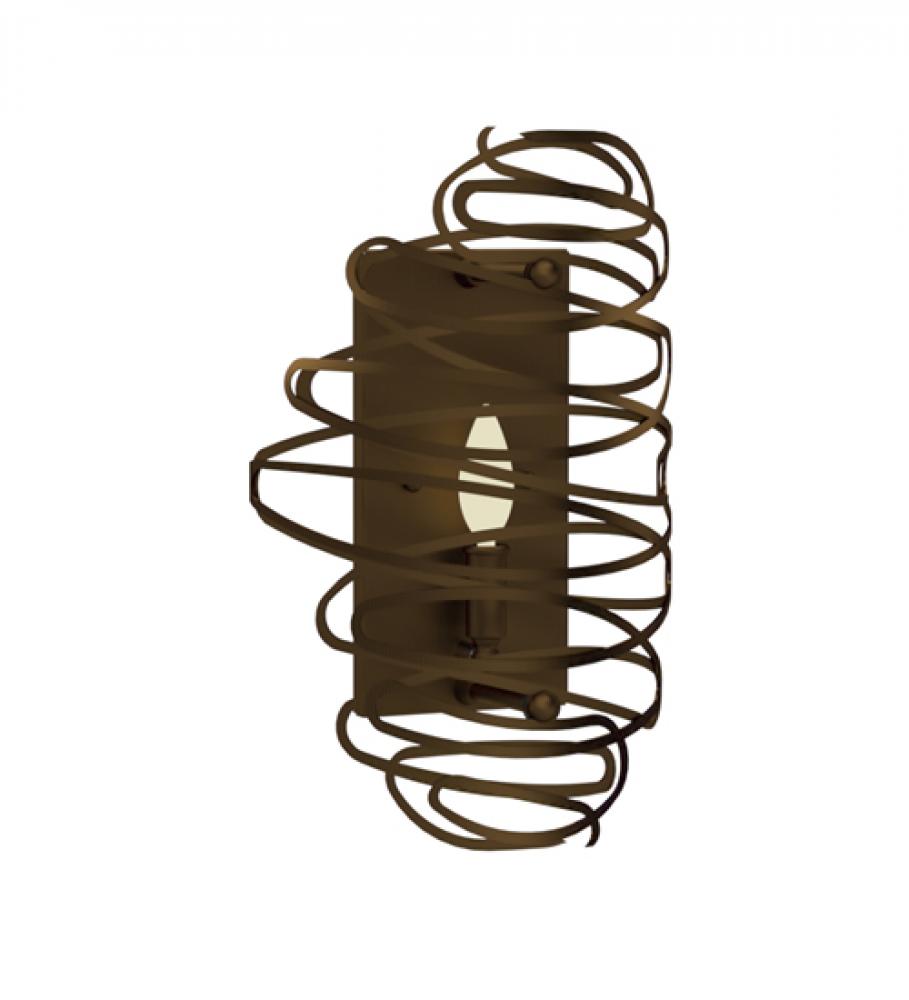 10" Wide Cyclone Wall Sconce