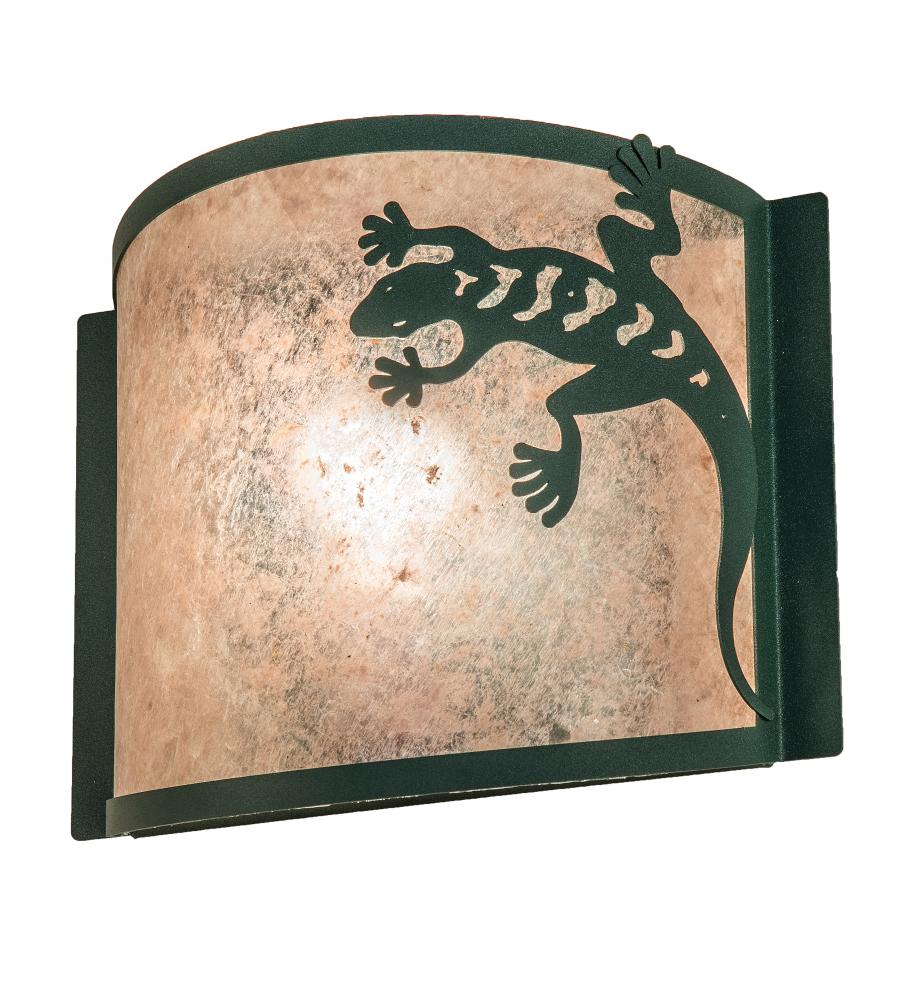 11" Wide Gecko Wall Sconce