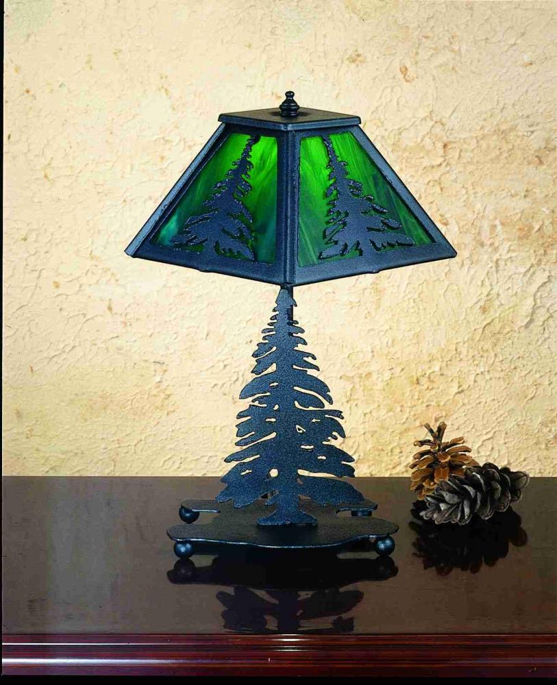 14" High Tall Pines Accent Lamp
