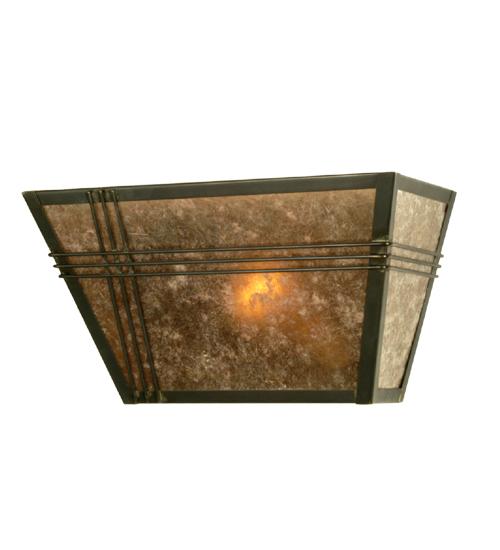 13" Wide Triangulator Wall Sconce