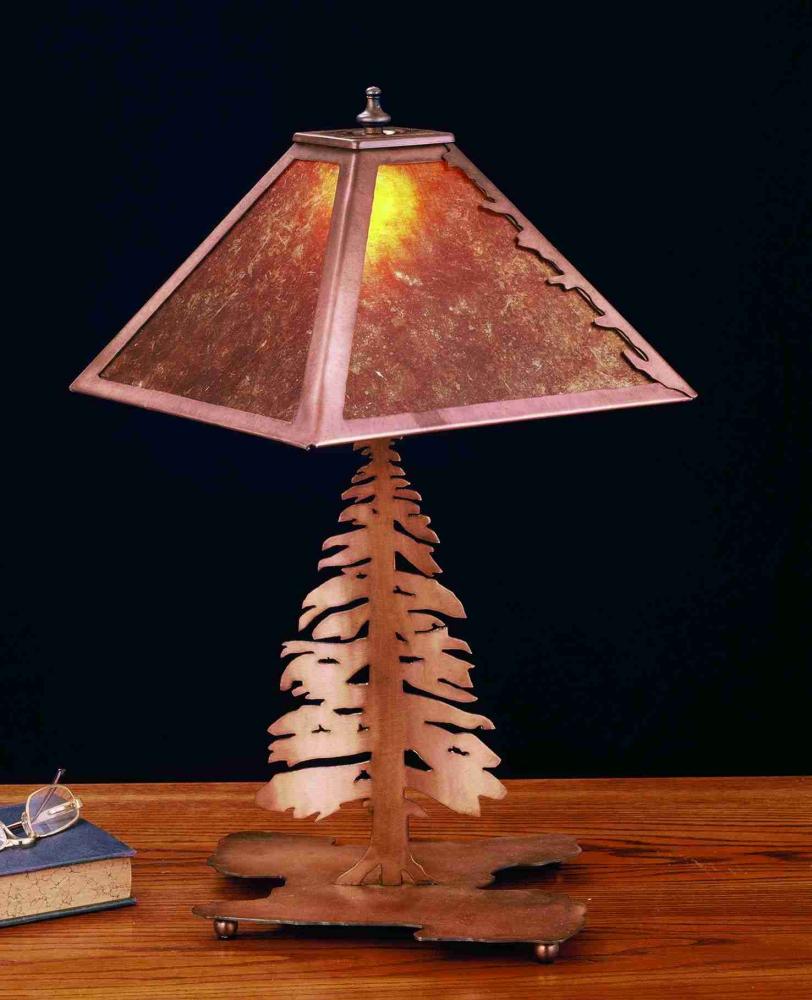 21"H Tall Pines Table Lamp